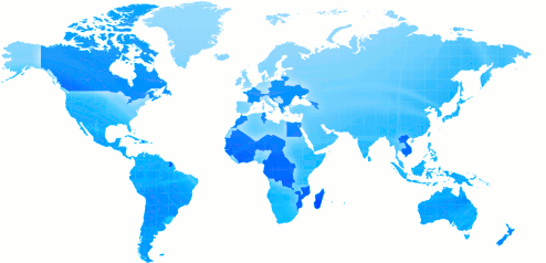 carte de la francophonie